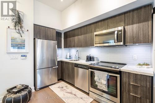 2014 - 30 Shore Breeze Drive, Toronto (Mimico), ON - Indoor Photo Showing Kitchen With Stainless Steel Kitchen With Upgraded Kitchen