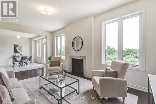 67 Armilia Place, Whitby, ON - Indoor Photo Showing Living Room With Fireplace