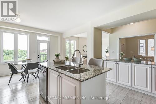 67 Armilia Place, Whitby, ON - Indoor Photo Showing Kitchen With Double Sink With Upgraded Kitchen