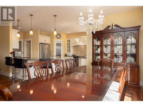 197 Terrace Hill Place, Kelowna, BC - Indoor Photo Showing Dining Room