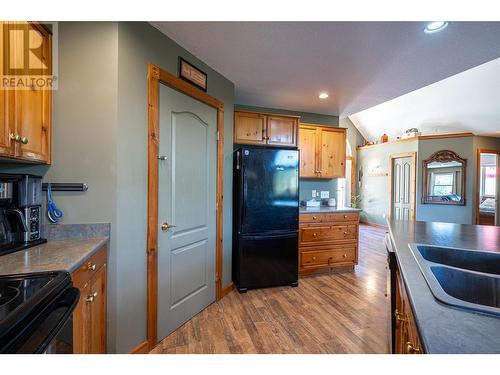 242 Commonage Road, Vernon, BC - Indoor Photo Showing Kitchen With Double Sink