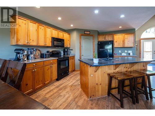 242 Commonage Road, Vernon, BC - Indoor Photo Showing Kitchen