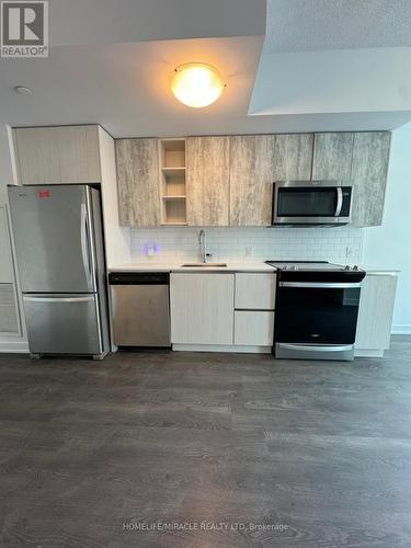 137 - 251 Manitoba Street, Toronto (Mimico), ON - Indoor Photo Showing Kitchen With Stainless Steel Kitchen