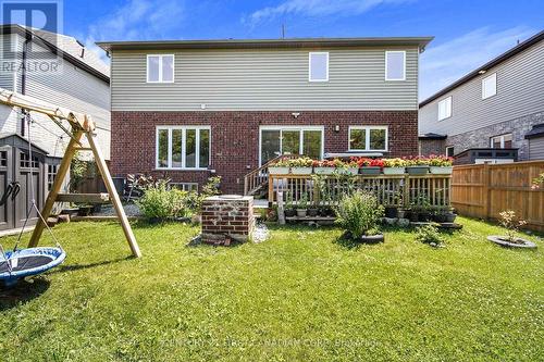 Back Garden - 207 Union Avenue, Middlesex Centre, ON - Outdoor With Deck Patio Veranda