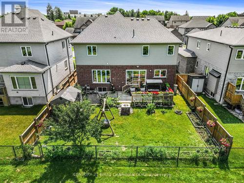 Fully Fenced Back Yard - 207 Union Avenue, Middlesex Centre, ON - Outdoor With Deck Patio Veranda