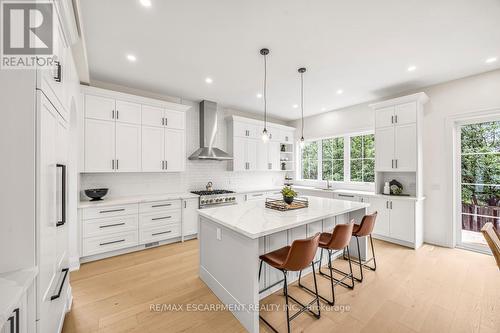 63 Brian Boulevard, Hamilton (Waterdown), ON - Indoor Photo Showing Kitchen With Upgraded Kitchen