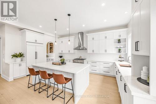 63 Brian Boulevard, Hamilton (Waterdown), ON - Indoor Photo Showing Kitchen With Upgraded Kitchen