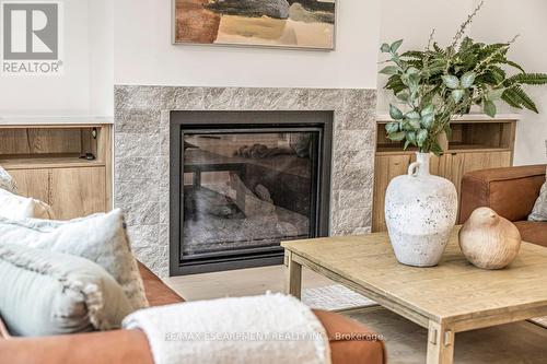 63 Brian Boulevard, Hamilton (Waterdown), ON - Indoor Photo Showing Living Room With Fireplace