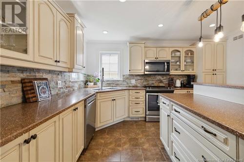 36 Blackstone Drive, Moncton, NB - Indoor Photo Showing Kitchen With Double Sink