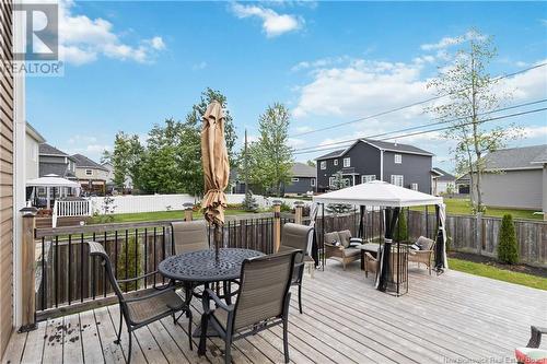 36 Blackstone Drive, Moncton, NB - Outdoor With Deck Patio Veranda With Exterior