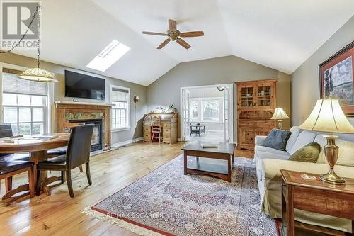 173 Main Street N, Hamilton (Waterdown), ON - Indoor Photo Showing Living Room With Fireplace