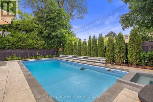 125 Munro Boulevard, Toronto (St. Andrew-Windfields), ON - Outdoor With In Ground Pool With Backyard