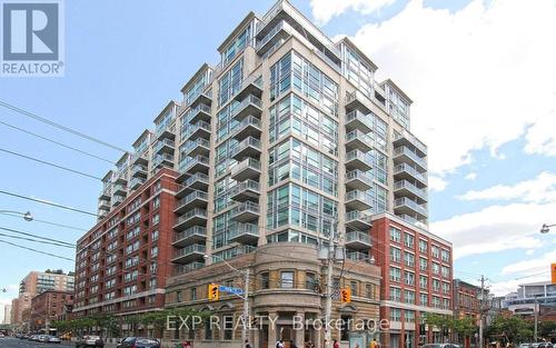 302 - 230 King Street E, Toronto (Moss Park), ON - Outdoor With Balcony With Facade