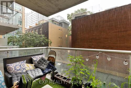 302 - 230 King Street E, Toronto (Moss Park), ON - Outdoor With Balcony With Exterior