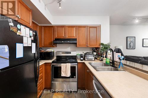 302 - 230 King Street E, Toronto (Moss Park), ON - Indoor Photo Showing Kitchen With Double Sink