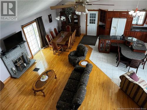 3763 205 Route, Saint-François-De-Madawaska, NB - Indoor With Fireplace