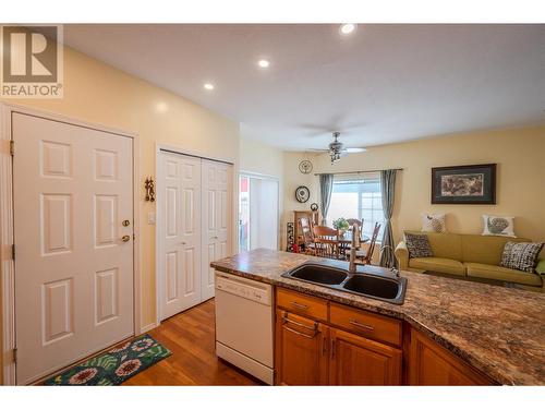 9800 Turner Street Unit# 55, Summerland, BC - Indoor Photo Showing Kitchen With Double Sink