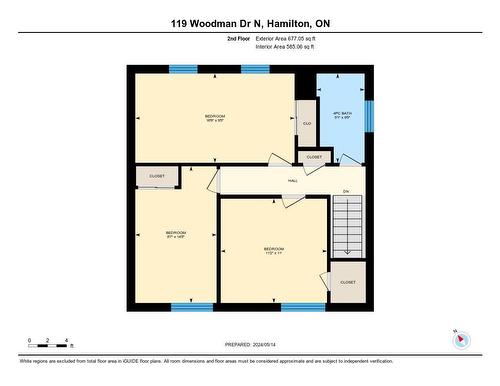Room layout 2 - 119 Woodman Drive N, Hamilton, ON - Other
