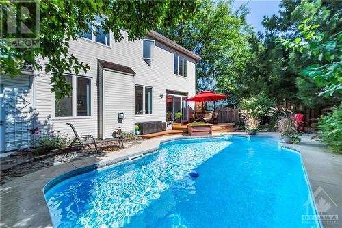 2220 Des Grands Champs Way, Ottawa, ON - Outdoor With In Ground Pool With Deck Patio Veranda With Exterior