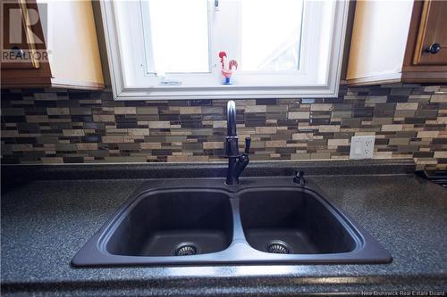 16095 Route 105, Drummond, NB - Indoor Photo Showing Kitchen With Double Sink