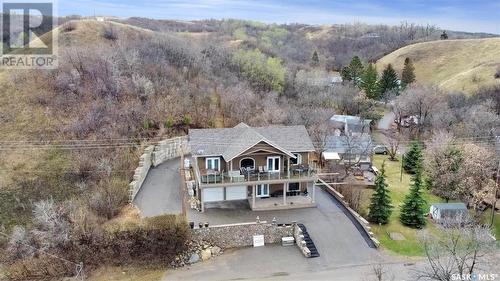 49 Qu'Appelle Park, Echo Lake, SK - Outdoor With Deck Patio Veranda With View