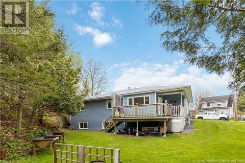 31 Maple Street, Florenceville-Bristol, NB - Outdoor With Deck Patio Veranda