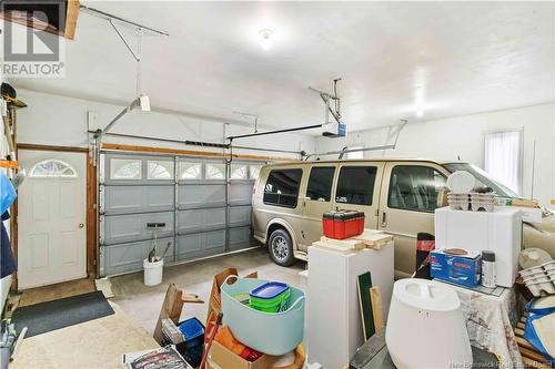 31 Maple Street, Florenceville-Bristol, NB - Indoor Photo Showing Garage