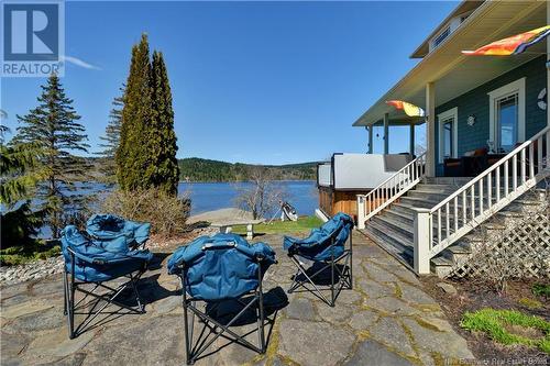 87 Brandy Point Road, Grand Bay-Westfield, NB - Outdoor With Body Of Water With Deck Patio Veranda