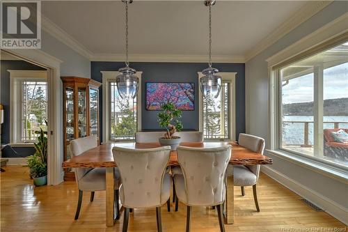 87 Brandy Point Road, Grand Bay-Westfield, NB - Indoor Photo Showing Dining Room