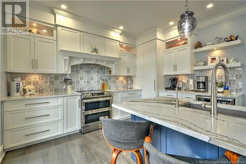 87 Brandy Point Road, Grand Bay-Westfield, NB - Indoor Photo Showing Kitchen With Double Sink With Upgraded Kitchen