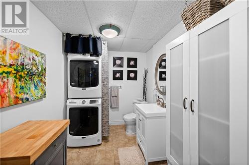 27 Thomas Lane East, Campbellton, NB - Indoor Photo Showing Laundry Room