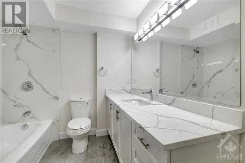 This photo is virtually staged - 199 Kent Street Unit#1109, Ottawa, ON - Indoor Photo Showing Bathroom