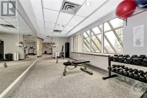 199 Kent Street Unit#1109, Ottawa, ON - Indoor Photo Showing Gym Room
