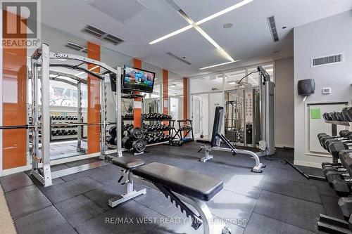 216 - 21 Nelson Street, Toronto, ON - Indoor Photo Showing Gym Room