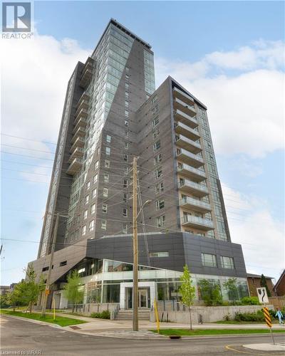 158 King Street N Unit# 1604, Waterloo, ON - Outdoor With Balcony With Facade