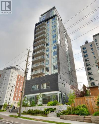 158 King Street N Unit# 1604, Waterloo, ON - Outdoor With Balcony With Facade
