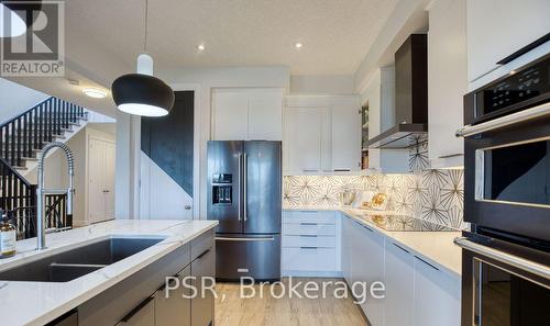 66 Ridgemount Street, Kitchener, ON - Indoor Photo Showing Kitchen With Double Sink With Upgraded Kitchen