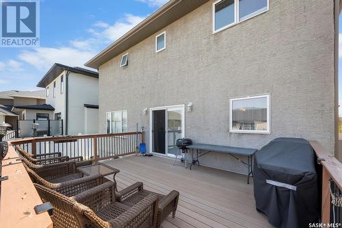 5110 Aviator Place, Regina, SK - Outdoor With Deck Patio Veranda With Exterior