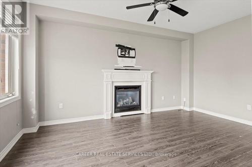 54 Flood Avenue, Clarington, ON - Indoor Photo Showing Living Room With Fireplace