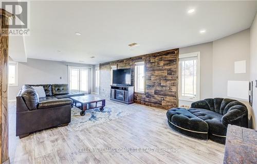 426 Baptist Church Road, Brant, ON - Indoor Photo Showing Living Room With Fireplace
