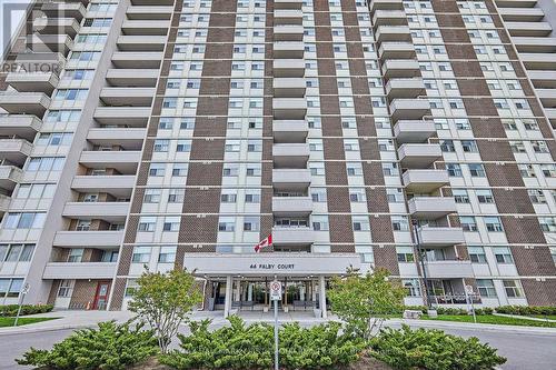 1111 - 44 Falby Court, Ajax, ON - Outdoor With Balcony With Facade
