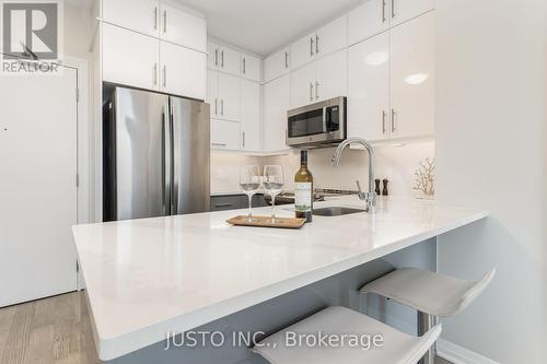 317 - 95 Dundas Street W, Oakville, ON - Indoor Photo Showing Kitchen With Upgraded Kitchen