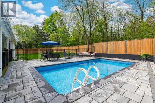 369 Bay Street, Orillia, ON - Outdoor With In Ground Pool With Backyard