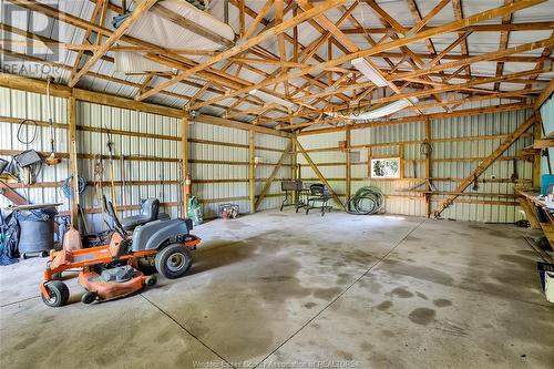 81 Road 2 West, Kingsville, ON - Indoor Photo Showing Garage