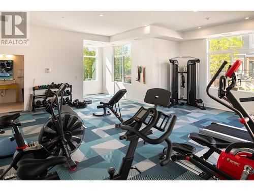 3630 Mission Springs Drive Unit# 604, Kelowna, BC - Indoor Photo Showing Gym Room