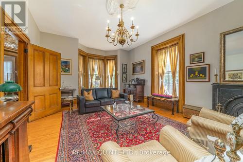 64 West Front Street, Stirling-Rawdon, ON - Indoor Photo Showing Living Room With Fireplace