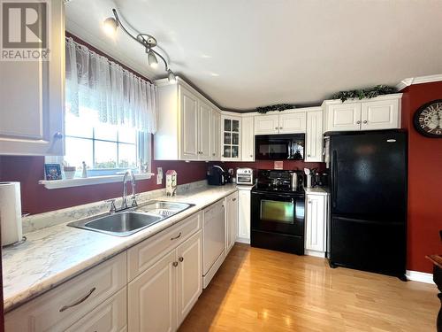 33 Boar Point Hill Road, Hearts Delight, NL - Indoor Photo Showing Kitchen With Double Sink