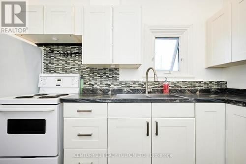 33 Nightingale Street, Hamilton (Landsdale), ON - Indoor Photo Showing Kitchen With Double Sink