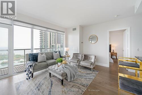 2601 - 56 Annie Craig Drive, Toronto, ON - Indoor Photo Showing Living Room