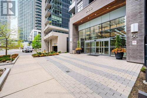 2601 - 56 Annie Craig Drive, Toronto, ON - Outdoor With Balcony